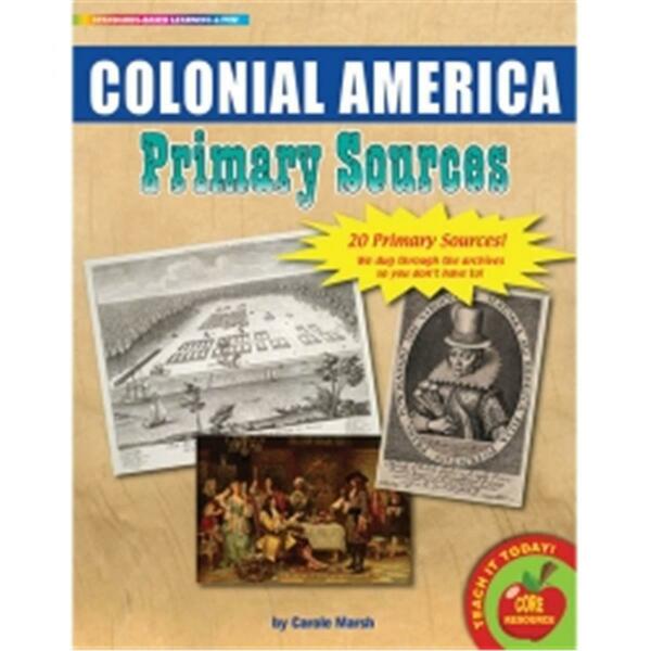 Gallopade Primary Sources Colonial America Book GALPSPCOL